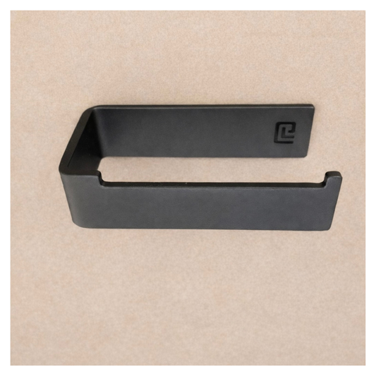 Klopapierhalter ohne Bohren aus Metall